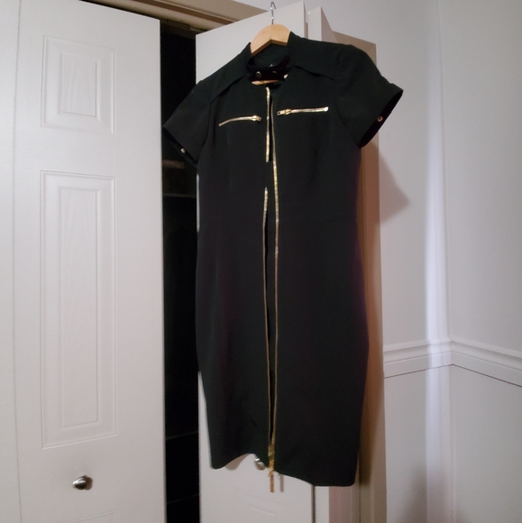 Black & Gold dress - Picture 2 of 7